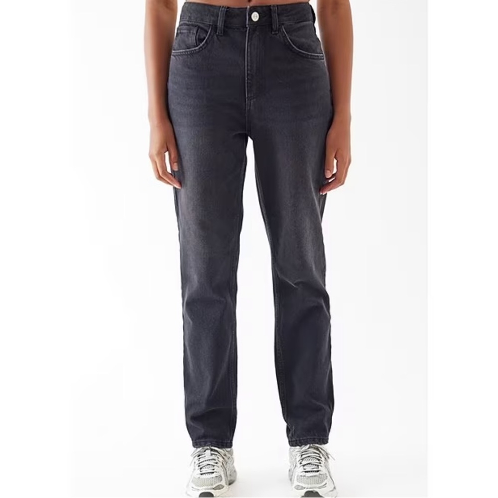 BDG mom jeans in black